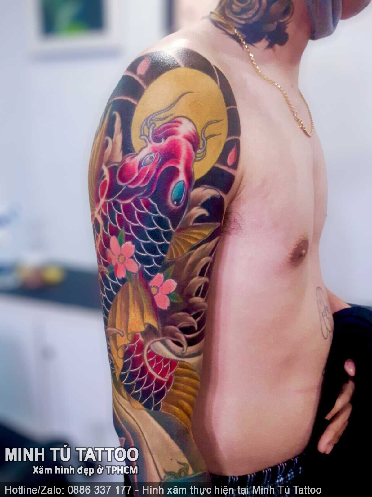 Tác phẩm hình xăm do Minh Tú Tattoo thực hiện 27