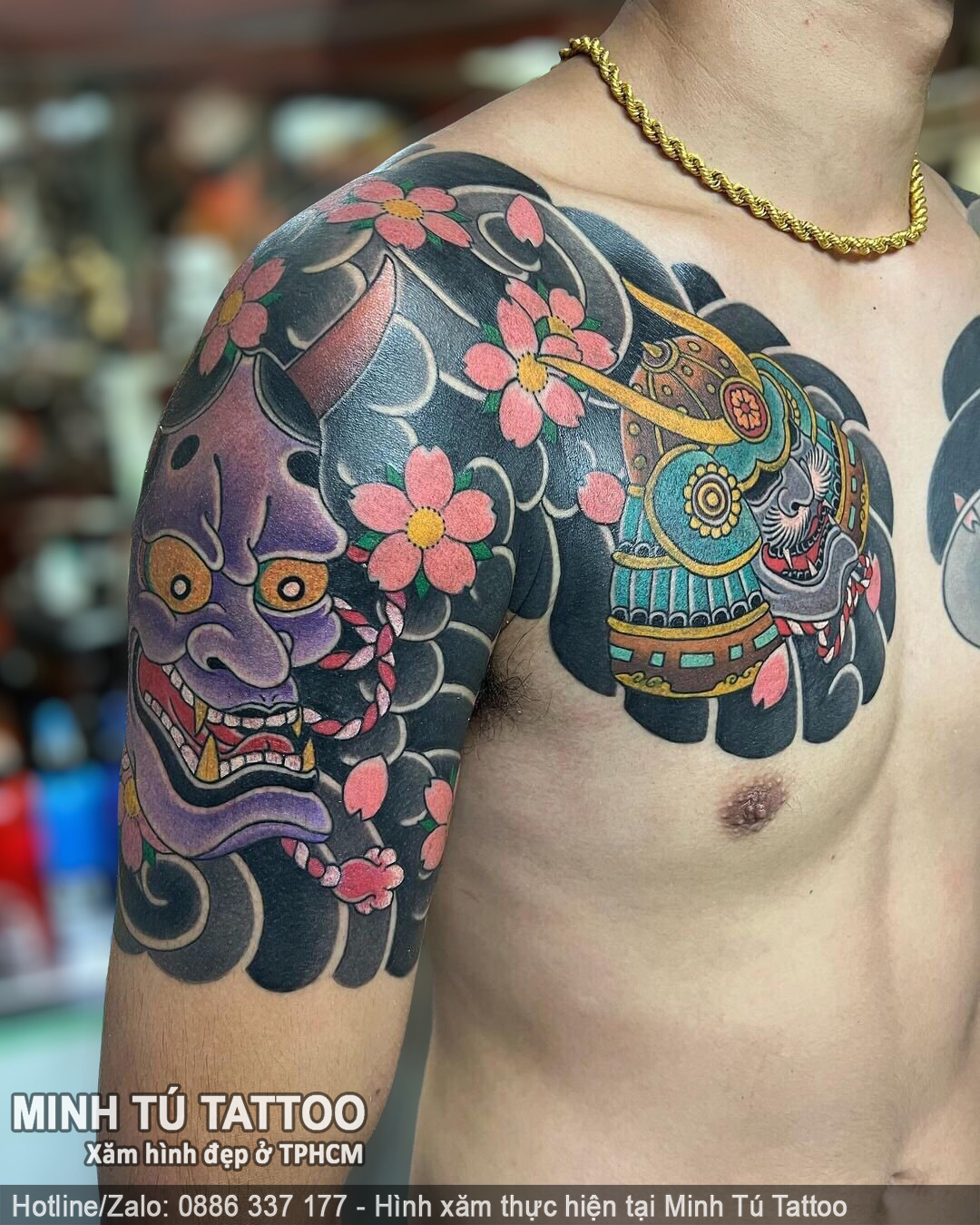 Tác phẩm hình xăm do Minh Tú Tattoo thực hiện 51